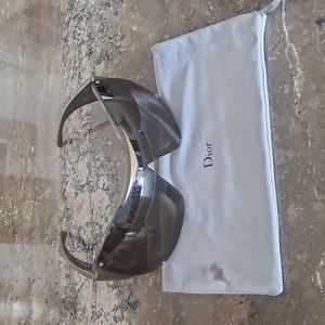 Christian dior oversize  copper sunglasses N6K9